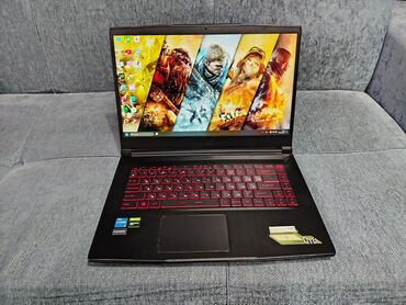 Ноутбуки: Ноутбук, MSI, 16 ГБ ОЗУ, Intel Core i5, 15.6 ", Б/у, Для несложных задач, память NVMe SSD