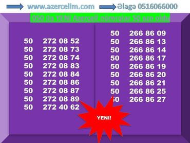 1 gunluk limitsiz internet azercell: Номер: ( 051 ) ( 5813838 ), Б/у