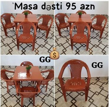 kapron stul: Yeni, 4 stul