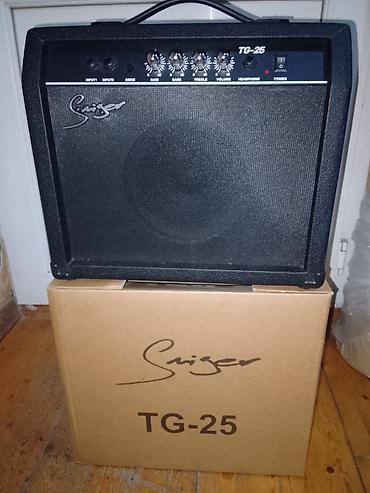 Səs avadanlığı: Sniger TG-25 elektrik gitara kombosu 3 ay işlənib səs kartı alıram — 3