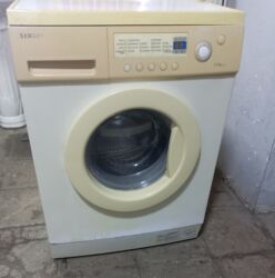 тэн для стиральной машины: Стиральная машина Samsung, 5 кг, Б/у, Автомат, Есть сушка, Нет кредита