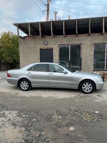 сапоги цвета мокко: Mercedes-Benz S-Class: 2001 г., 5 л, Автомат, Бензин, Седан