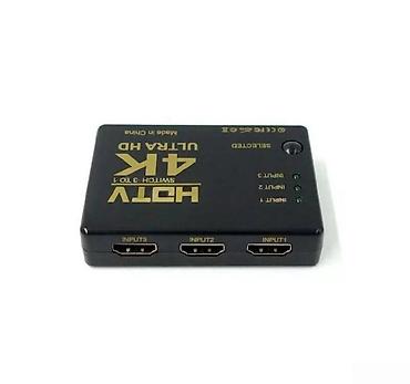 hdmi kabeli: HDMI Switch Hdmi sviç 3 giriş 1 çıxış 3 müxtəlif HDMİ Çıxışlı — 1