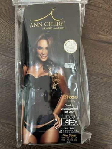 Ann Chery brendinin lateks materialdan hazırlanmış bel korseti. Bu
