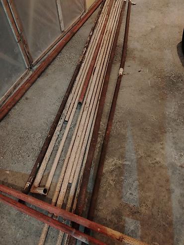 istipol boruları: Metal borular dəsti
32lik
40lıq
50 lik
Hamısı 72 metr — 1