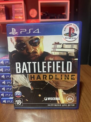 plesteyşn 3: PlayStation 4 üçün Battlefield Hardline oyunu. Bu, Visceral Games