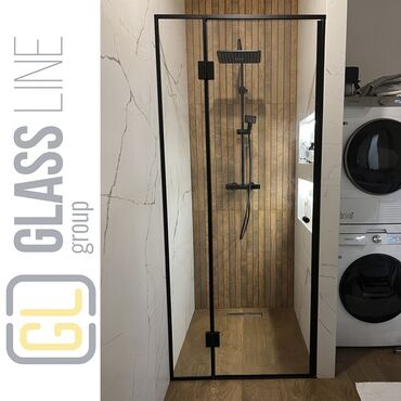купить кран для душевой кабины: Душевая перегородка от GLASS LINE group - Прямая перегородка из