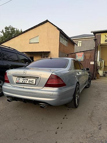бампер м5: Mercedes-Benz S-Class: 2002 г., 5 л, Автомат, Газ, Седан — 4