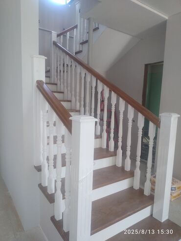 Деревянные лестницы: "шаты" компаниясы сиздерге үйүңүздүн тепкичтерин ( лестница ) жасап — 9