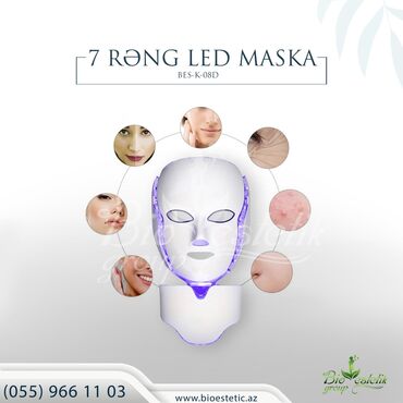 lazer cihazi: Led maska, Uz maskasi, Kosmetoloji cihazlar, Estetik cihazlar