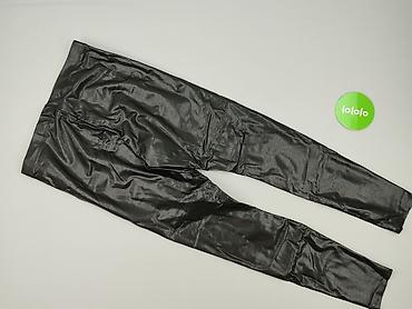 18590a h: H&M, Legginsy Ze skóry ekologicznej damskie, rozmiar M — 4