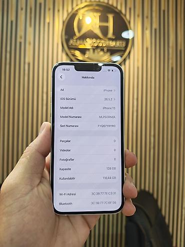 айфон 1: IPhone 13, 128 ГБ, Белый, С документами, Гарантия, Face ID — 3