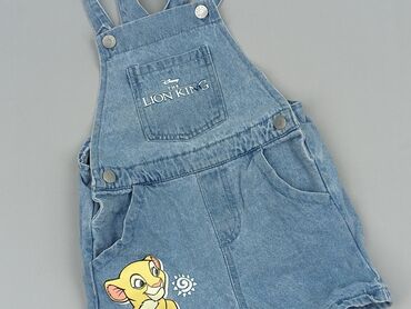 spodnie na szelkach niemowlęce: Dungarees Disney, 8 years, 122-128 cm, condition - Perfect