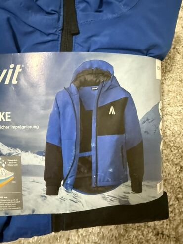 дождевой: Оригинал Детская подростковая горнолыжная куртка Crivit
