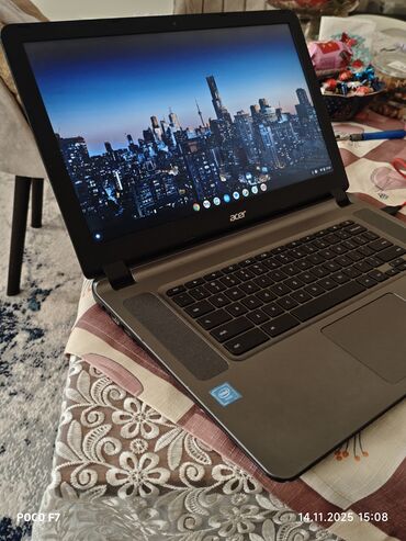 Acer: Acer Chromebook 15 (CB5-571) noutbuk Xüsusiyyətlər: - 15.6" geniş — 3