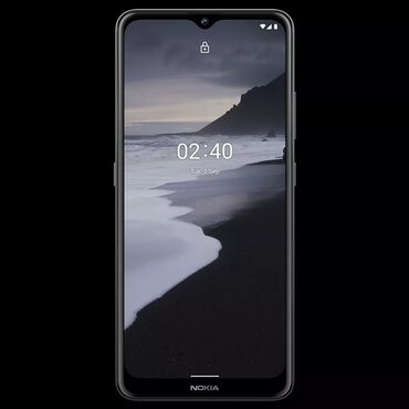 Nokia: Nokia 2.4, 32 ГБ, цвет - Серый, Гарантия, Сенсорный, Отпечаток пальца