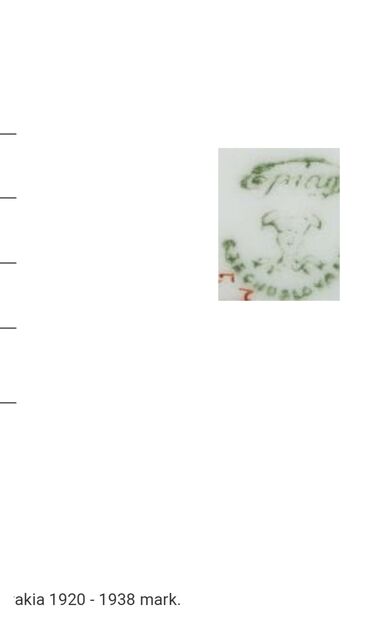 Stare vaze i dekor: Sosijera Epiag iz 1920 do 1938god. Cehoslovacka. Sosijera — 10