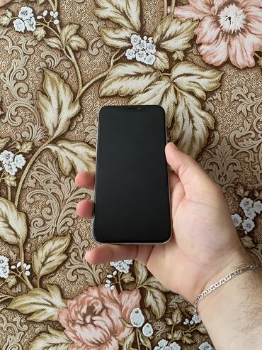 iphone x 2 ci el: IPhone X, 64 GB, Ağ, Zəmanət, Barmaq izi, Simsiz şarj