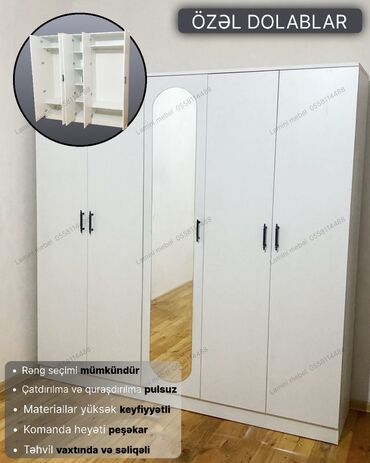 железный шкаф для документов: Düz dolab, Yataq otağı üçün, Qarderob, Açılan, Korpuslu, 4 qapılı