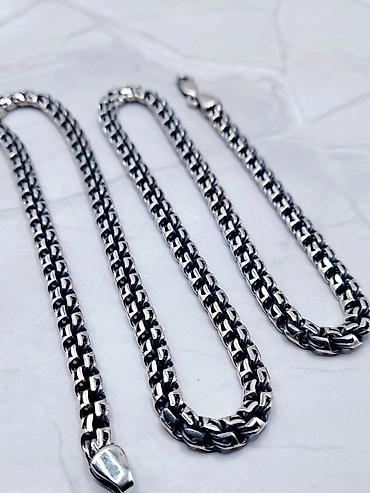 Серебряные цепочки: Якорная цепь 60 грамм 925 проба Ювелирные услуги Изготовление Цепей — 11