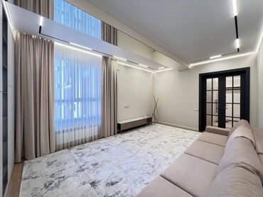 квартиры в токмоке: 3 комнаты, 107 м², Элитка, 9 этаж, Евроремонт