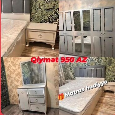 Yataq otağı dəstləri: İkinəfərlik çarpayı, Dolab, Azərbaycan, Yeni -da lalafo.az — 2 Yataq otağı dəstləri: İkinəfərlik çarpayı, Dolab, Azərbaycan, Yeni — 2