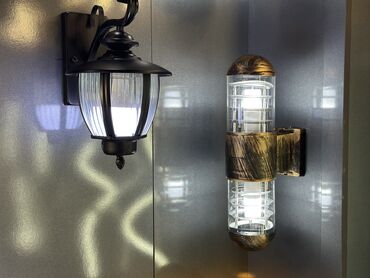 Bra, divar lampaları: Çöl işıqları, lampası dəyişən modellərdir. 18 azn -dən başlayır — 10