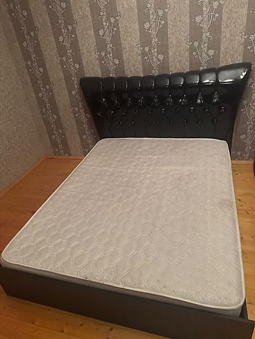 Mebel dəsti: iki nəfərlik çarpayı və döşək - Ölçü: təxmini 160x200 sm
