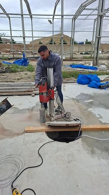 Beton işləri: Beton kəsən beton kəsimi beton kəsmə deşmə işləri beton deşən hər növ — 5