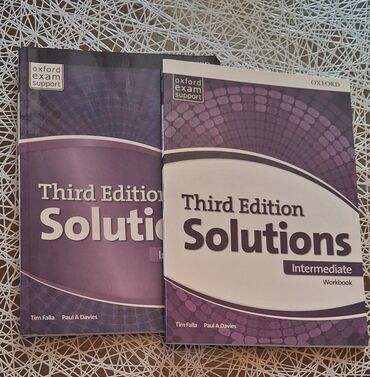 Digər kitablar və jurnallar: İngilis dili Third Edition Solution-Intermediate Student and Workbook
