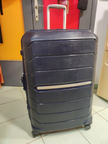 Putni koferi i torbe: Kofer SAMSONITE veliki tvrdi na 4 tockica oko 80/55/30 ispravan — 6