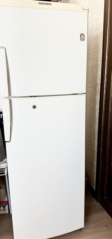 холодильник бу продажа: Холодильник Hitachi, Б/у, Двухкамерный, 60 * 170 *