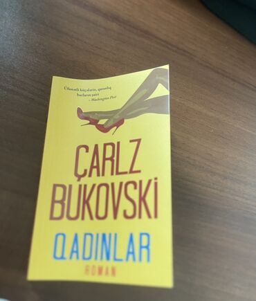методическое пособие по азербайджанскому языку 6 класс: Məhsul: Kitab – “Qadınlar” (Roman) Müəllif: Çarlz Bukovski Dil