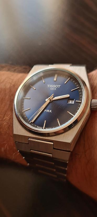 tissot saat: Yeni, Qol saatı, Tissot, rəng - Mavi — 2