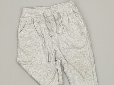 Spodnie dresowe, 9-12 m, 74-80 cm, stan - Dobry