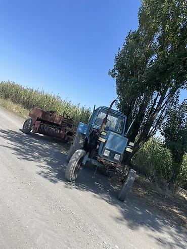тавра: Пресс подборщик кыргызстан 🇰🇬 Услуги трактора Т-150 плуг диски — 1