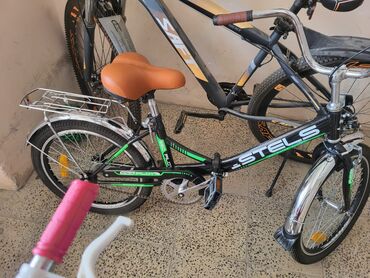 anmier velosiped: İşlənmiş Trek velosipedi Stels, 24", Ünvandan götürmə