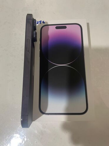 redmi 7 цена в бишкеке: IPhone 14 Pro Max, Колдонулган, Deep Purple, 90 %