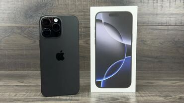 микрофон shure: IPhone 16 Pro, Б/у, 256 ГБ, Black Titanium, Зарядное устройство, Коробка, 100 %