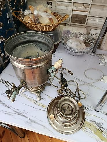 Samovarlar: İşlənmiş Elektrik Samovar, 3 l, Ünvandan götürmə — 3