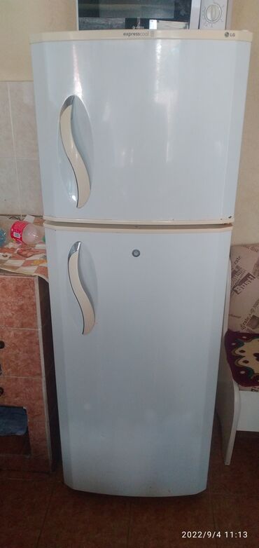 холодильная: Холодильник LG, Б/у, Двухкамерный