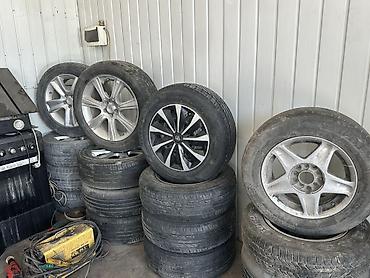 титана диски: Диски R 15 Subaru, Комплект, отверстий - 5, Б/у — 1