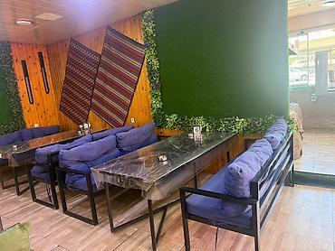 restoran stol stul satisi: Со скамейками, Прямой стол, Без гарантии, Нет кредита — 1