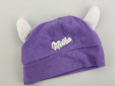 fioletowa czapka zimowa: Czapka, stan - Dobry