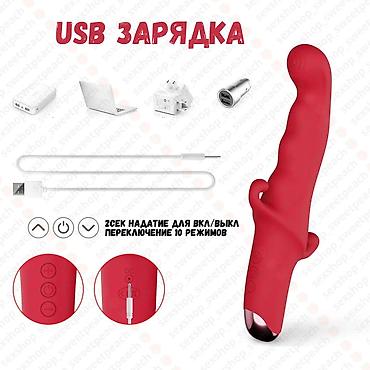 Товары для взрослых: Вибратор трёхзонный универсальный (для него/для неё) Этот интимный — 6