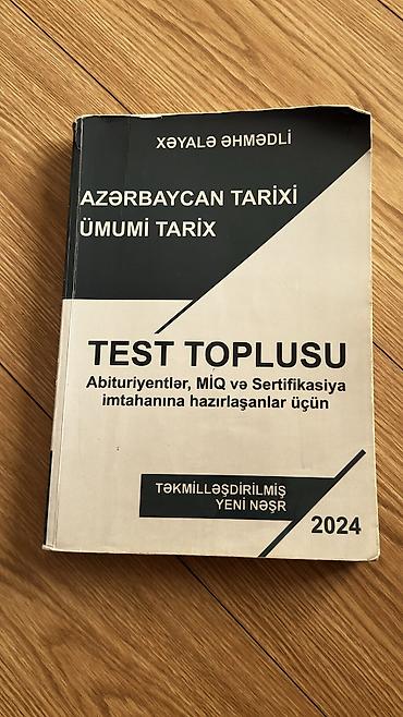 Тесты: Məhsul: “Azərbaycan Tarixi – Ümumi Tarix. Test Toplusu” Müəllif — 1