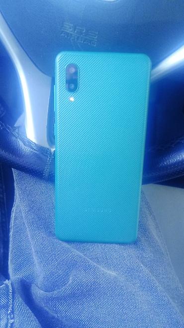 samsung galaxy tab a7: Samsung Galaxy A12, 32 GB, rəng - Göy, İki sim kartlı, Barmaq izi — 1