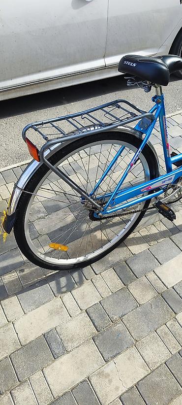 Şəhər velosipedləri: Şəhər tipli velosiped – STELS 28 - Rəng: metalik mavi, klassik aşağı — 11