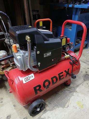 компрессор rodex: Компрессор воздушный RODEX, электрический - Мощность: 2.0 HP — 1
