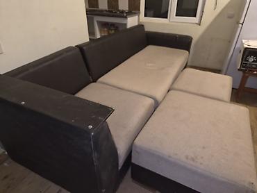 divanı: İşlənmiş, Künc divan, Pufik, Bazasız, Açılan — 1